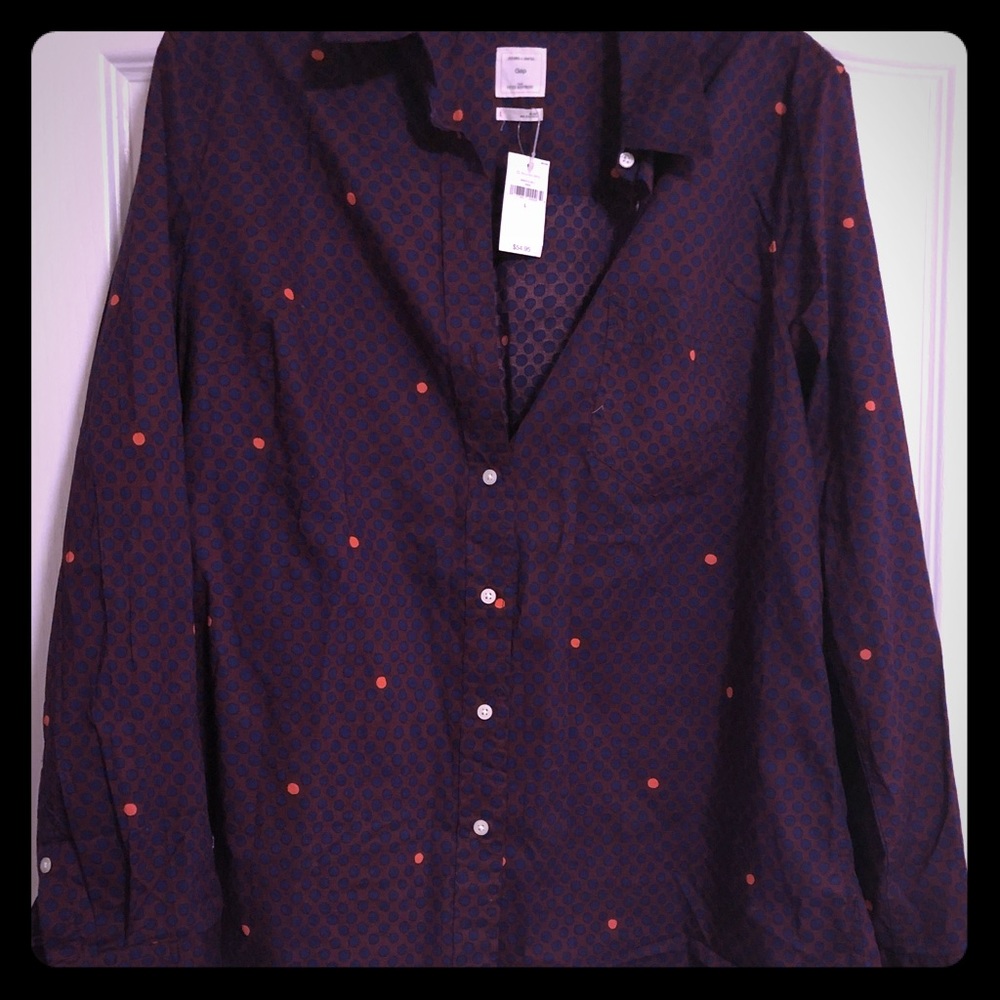 BNWT Gap button down blouse